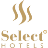 Logo van klant voor vakantieresortmeubilair - Select Hotels Group