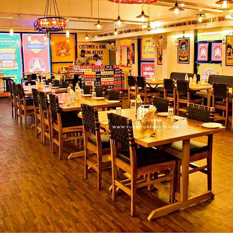 urban masala restaurant furniture set up - project in India by FurnitureRoots