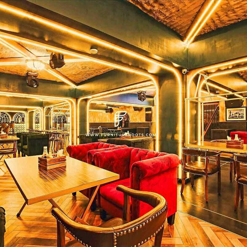 luxury restaurant furniture set-up - Project by FurnitureRoots India