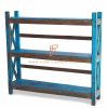 Blue Distress Luggage Rack