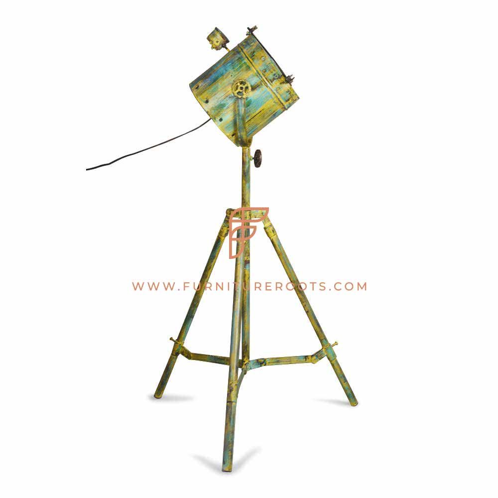 Retro Chic Tripod Floor Lamp