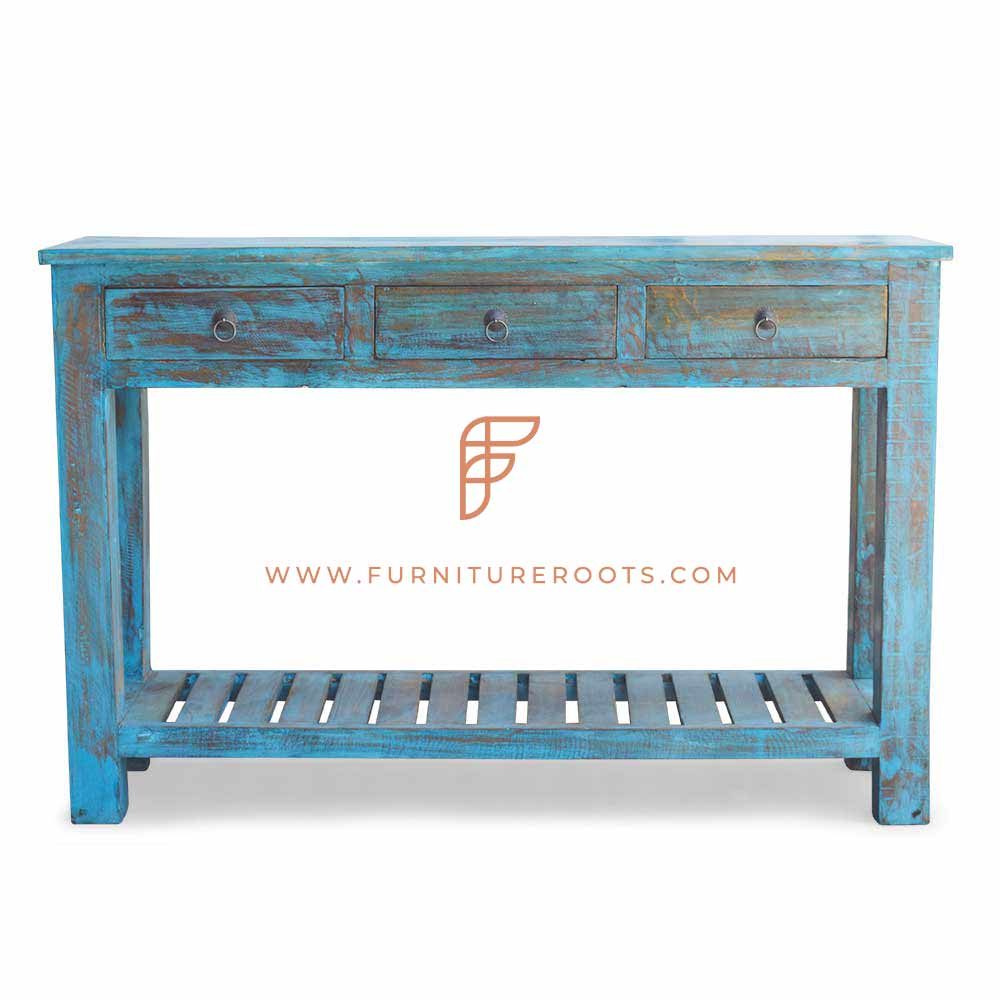 Mesa consola Jodhpur Blue Strip