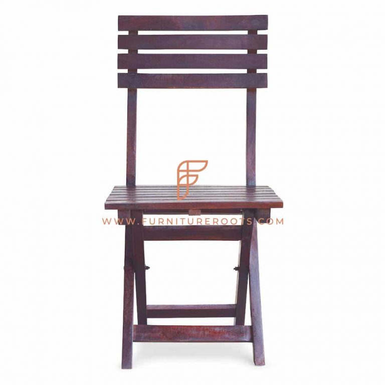 Ladderback Minimalistic Folding Chair Bistro Chairs FurnitureRoots