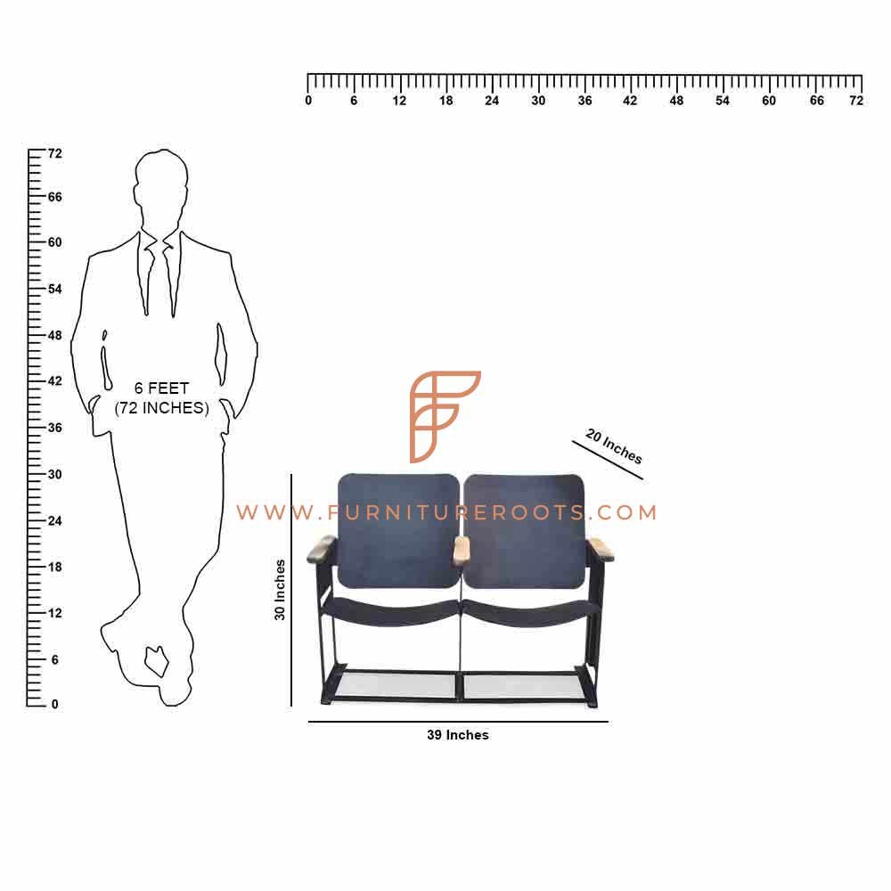 Chaise de cinéma fabriquée à la main