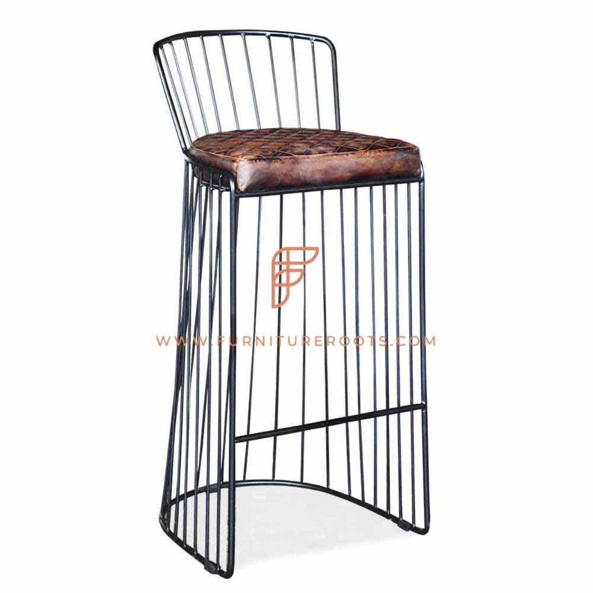 Buy FR Barstools Series Classic Iron Grill Bar Height Stool with 