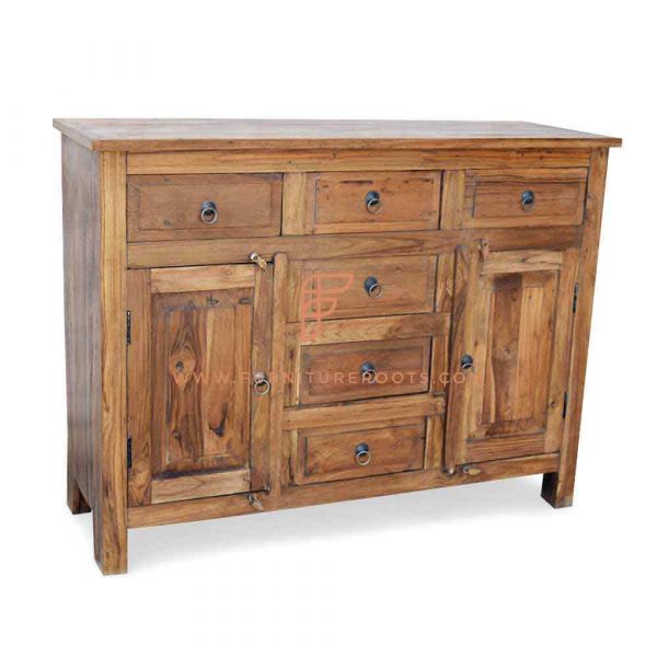 Kaufen Sie FR Cabinet Series Holz Sideboard 2 Türer und 6 Schubladen