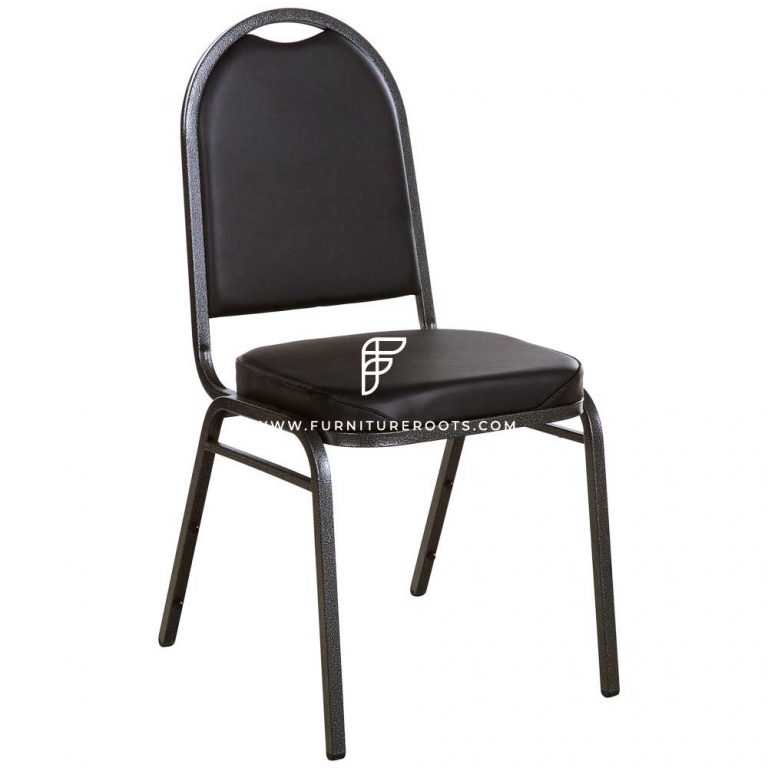 Buy FR Banquet Chairs Series Dome Back Black Stacking Banquet Chair