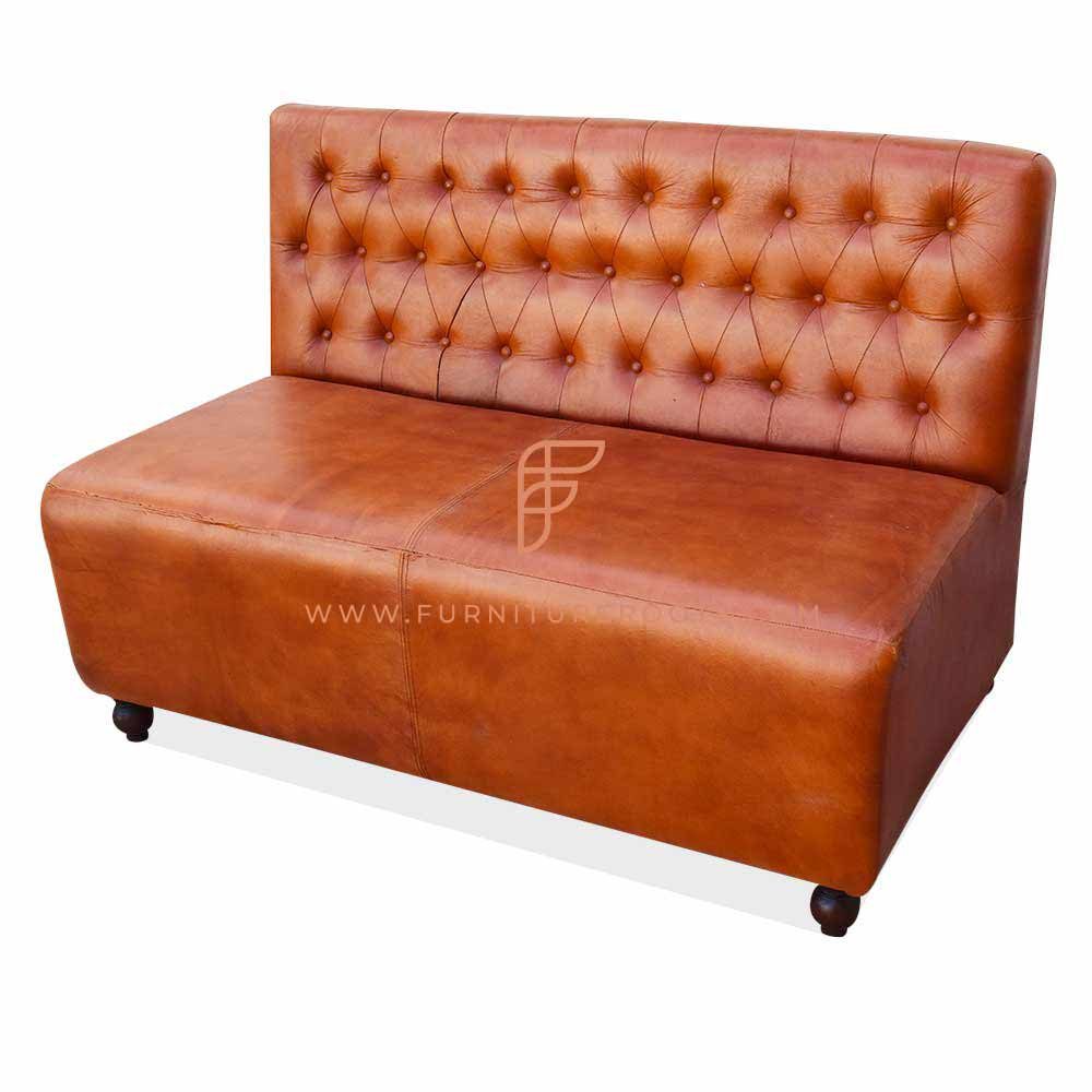 Fr Restaurant Booths Series Custom Tan Tufted Single Back Fr Restaurant Booths Series Custom