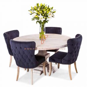 modern indian dining set arrangement