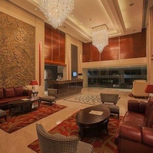 Luxe hotellobby