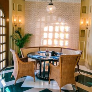 traditionelle indische themenorientierte Boutique-Hoteldekoration