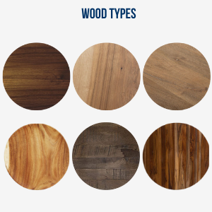 wood grain options offerred by FurnitureRoots India